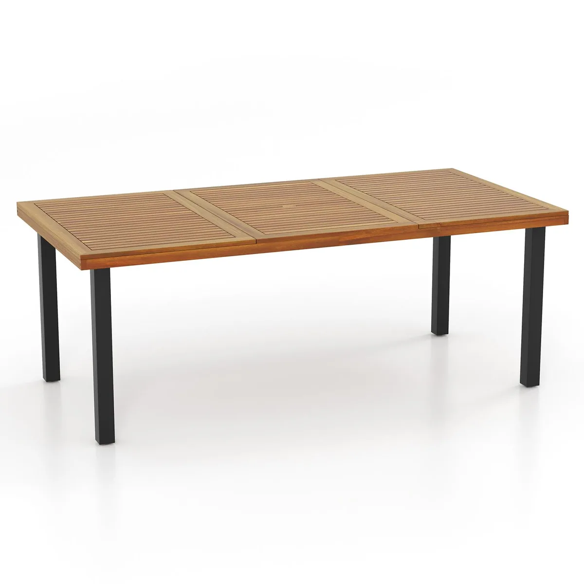 SlickBlue SlickBlue 79" Acacia Wood Dining Table 8-Person Patio Table — product photo