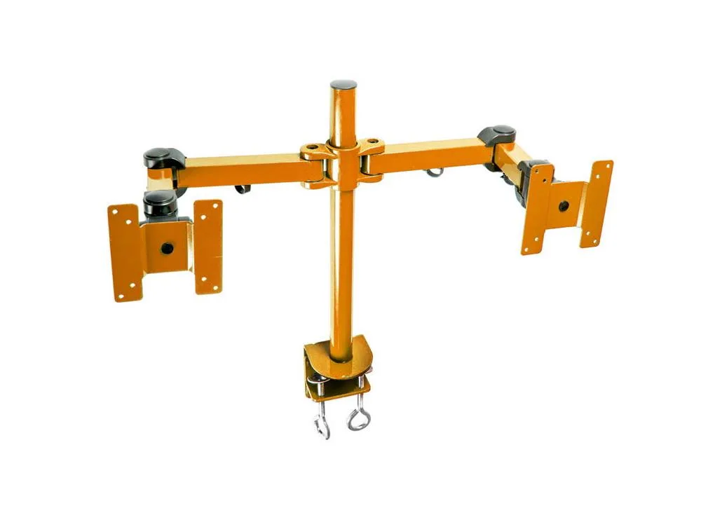 MonMount MonMount LCD-194O Dual Monitor Stand Desk Clamp 24 Inch Orange — product photo