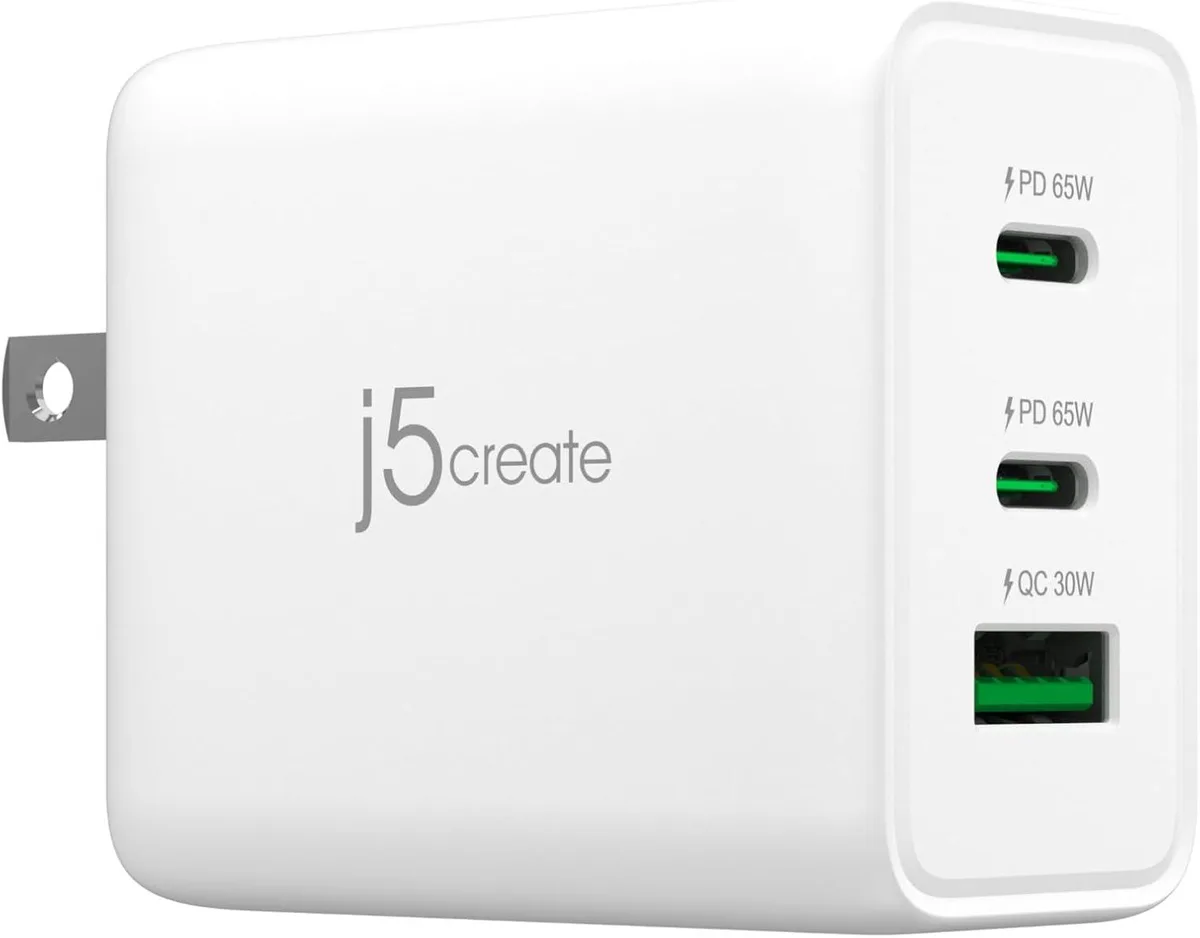 ONITOON ONITOON 65W GaN USB-C 3-Port Wall Charger JUP3365 — product photo