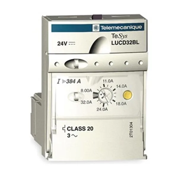 Schneider Electric Schneider Electric LUCB32B Overload Module 8-32A 3P Class 10 24VAC — product photo