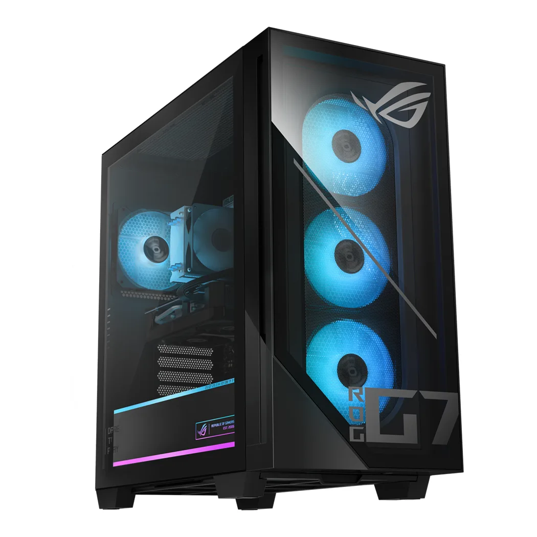 ASUS ASUS GM700TZ-NB766 gaming PC Ryzen 7 8700F Radeon RX 9060 XT 32GB DDR5 1TB NVMe — product photo