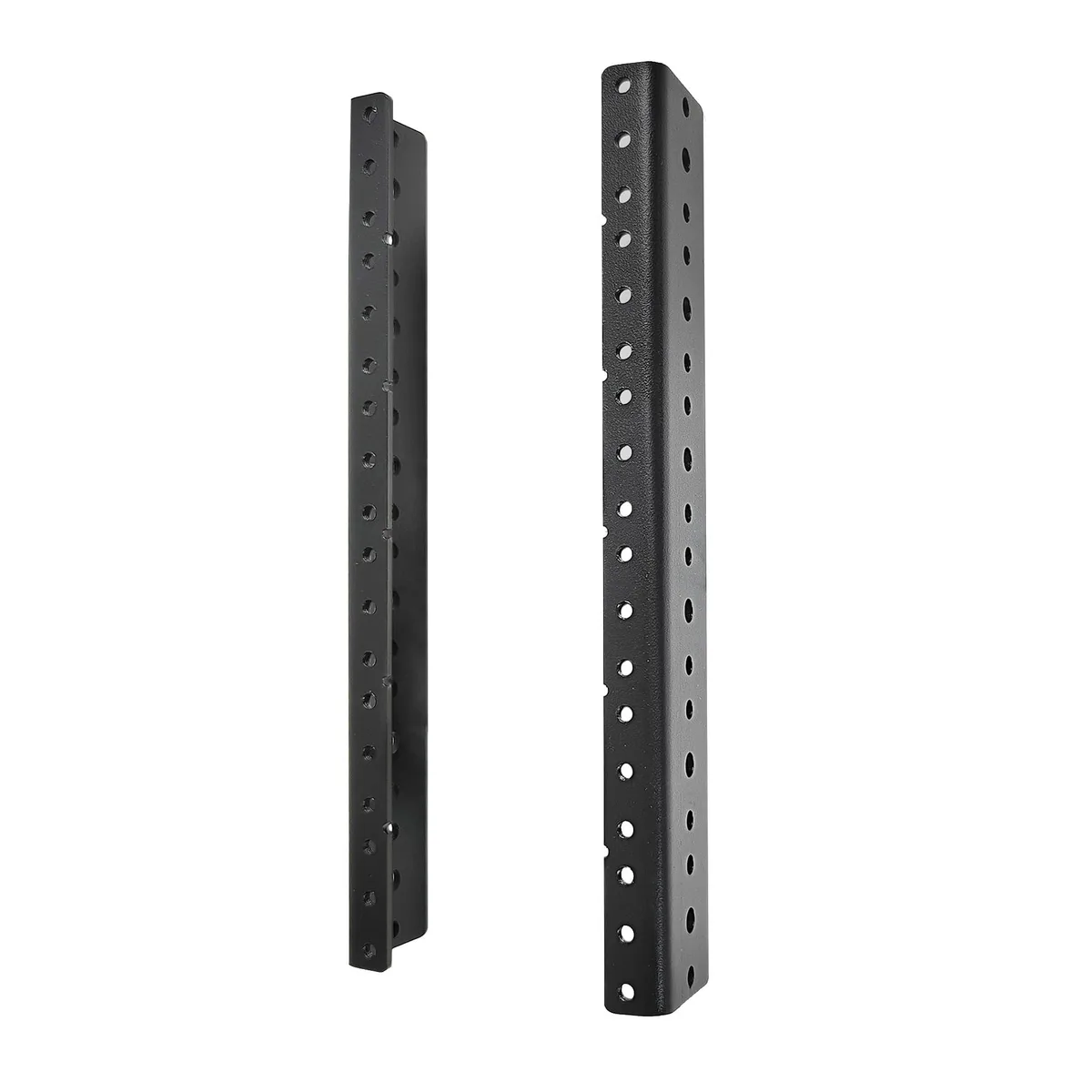  RIVECO 6U Rack Rails 2 pcs 3.0 mm Steel Black — product photo