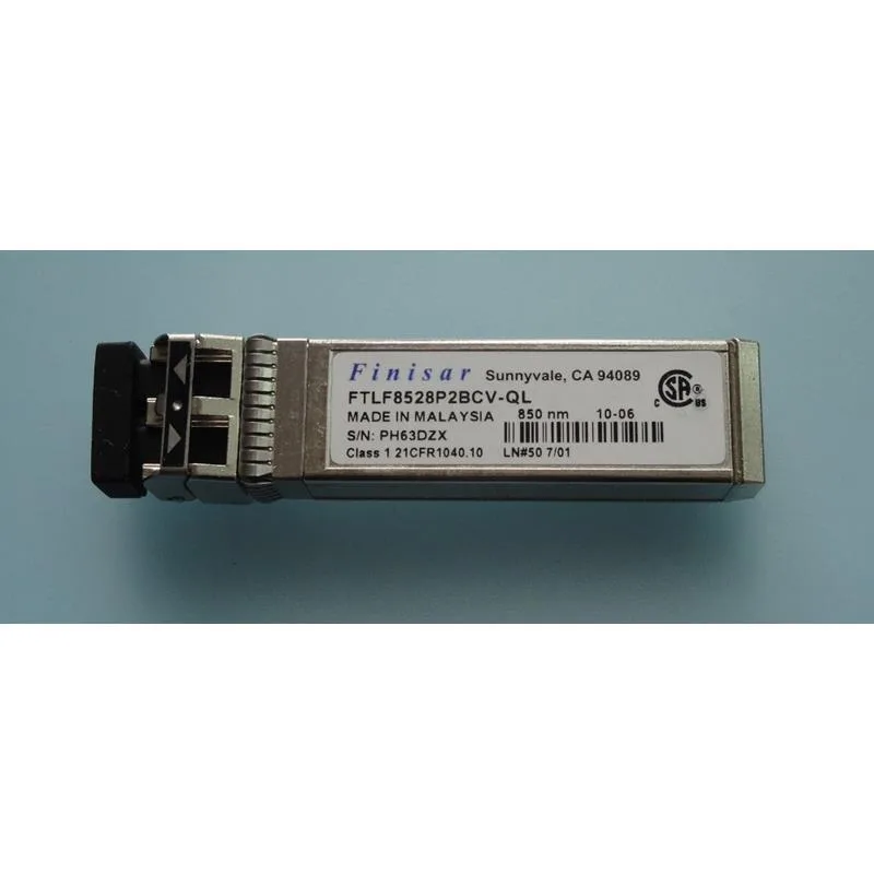 Finisar Corporation Finisar Corporation FTLF8528P2BCV-QL 8 Gb 850 nm 550 m SFP transceiver — product photo