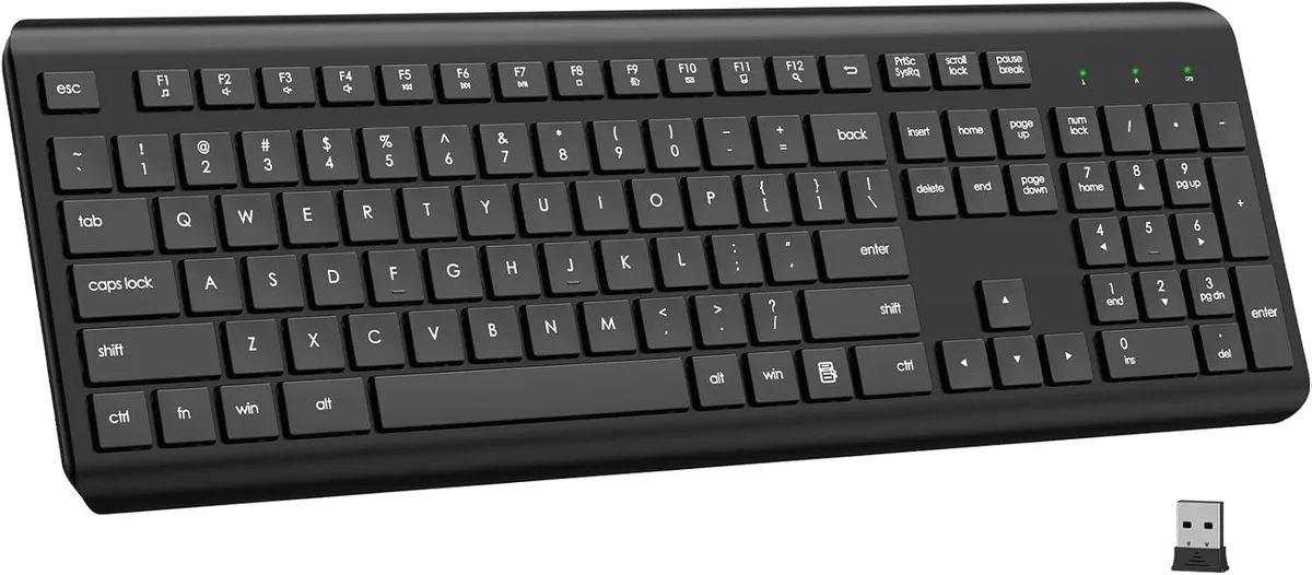 TUKO TUKO F108 108-Key Wireless Gaming Keyboard — product photo