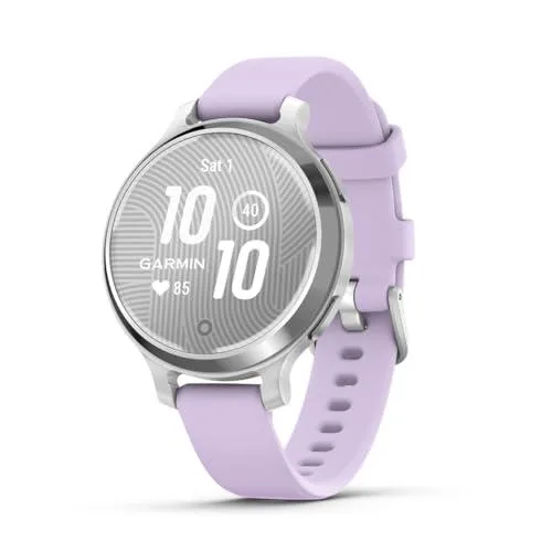 Garmin Garmin Lily 2 Active Smartwatch 1.3" Silver Purple Jasmine Band — product photo