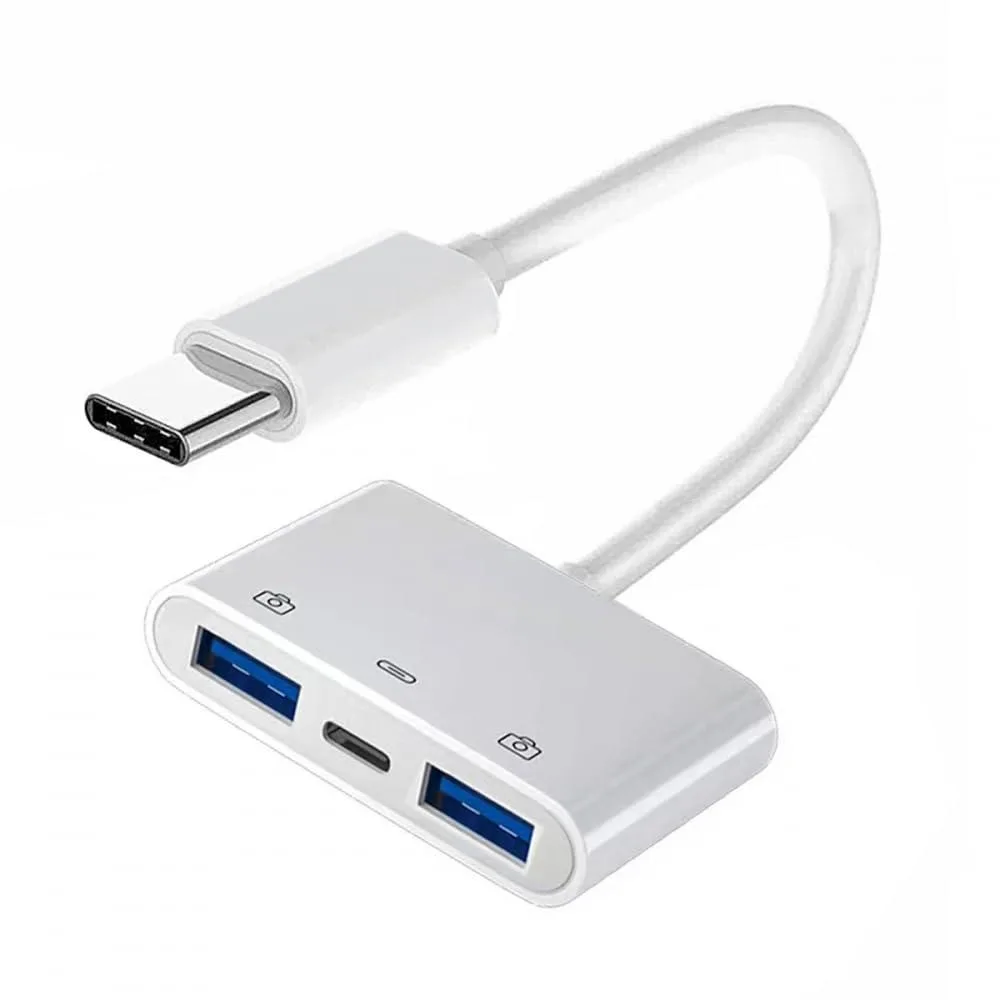Vszerda Vszerda USB-C to Dual USB 3.0 Type-A Adapter with PD 24W — product photo