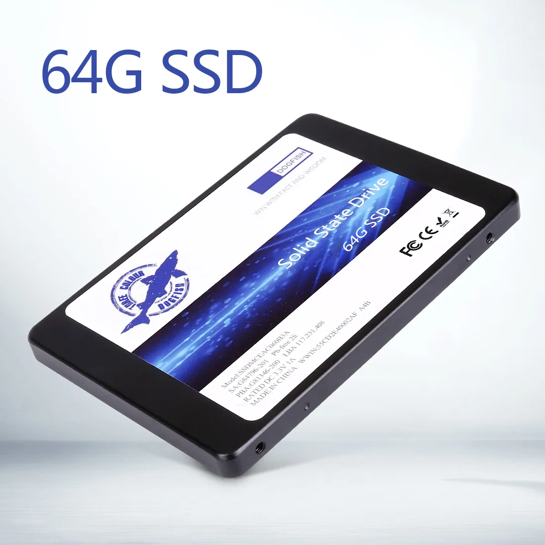 Dogfish Technology Dogfish Technology 2.5"-SATA III-64GB internal SSD — product photo