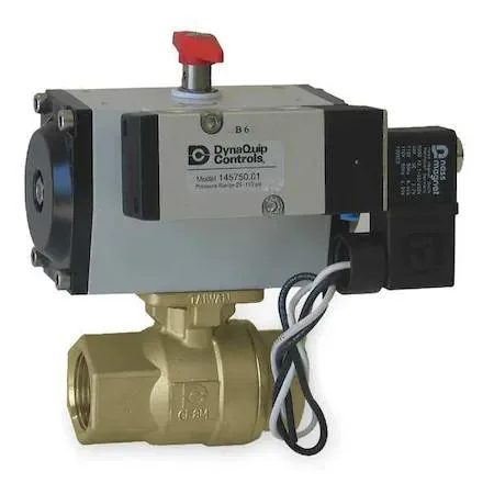 Dynaquip Controls Dynaquip Controls PHH2AATD05A 3 in pneumatic ball valve trap — product photo