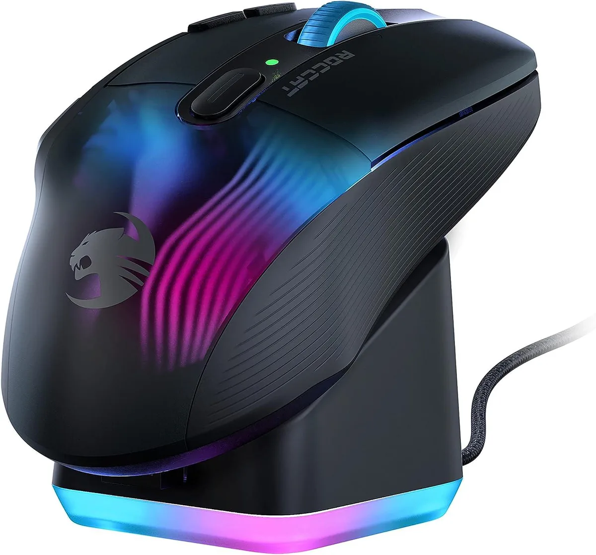 ROCCAT ROCCAT Kone XP Air Wireless RGB Gaming Mouse 19K DPI 29 Inputs 100h Battery Black — product photo