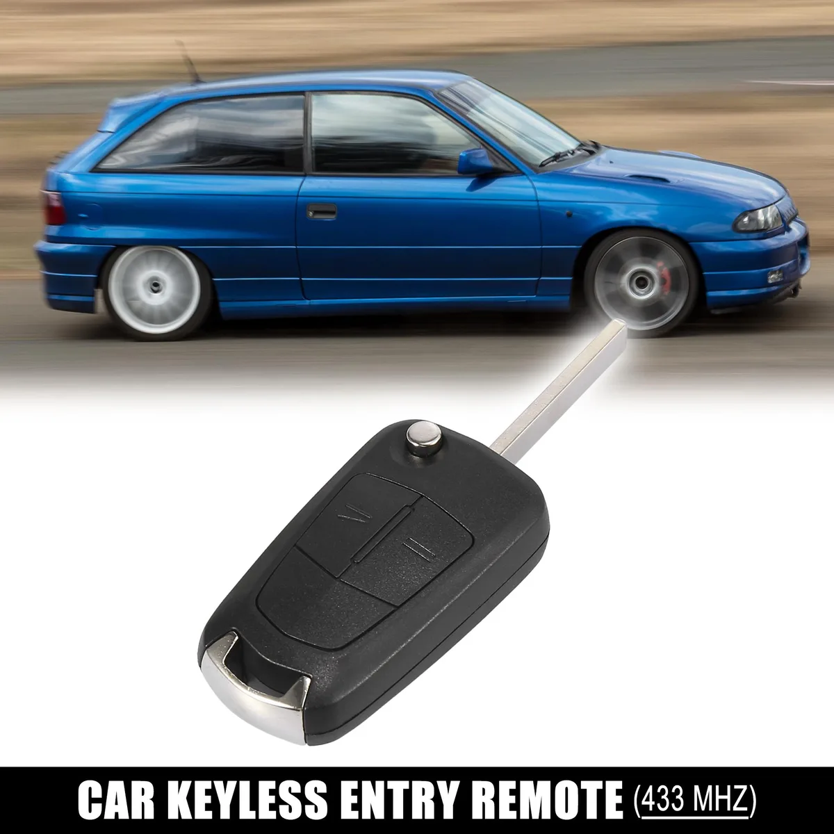 Unique-Bargains Unique-Bargains 433MHz 2-Button Key Fob Corsa D Meriva B — product photo