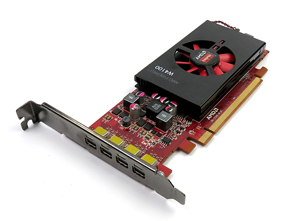 DELL DELL 5.0 AMD FirePro W4100 2GB workstation graphics card — product photo