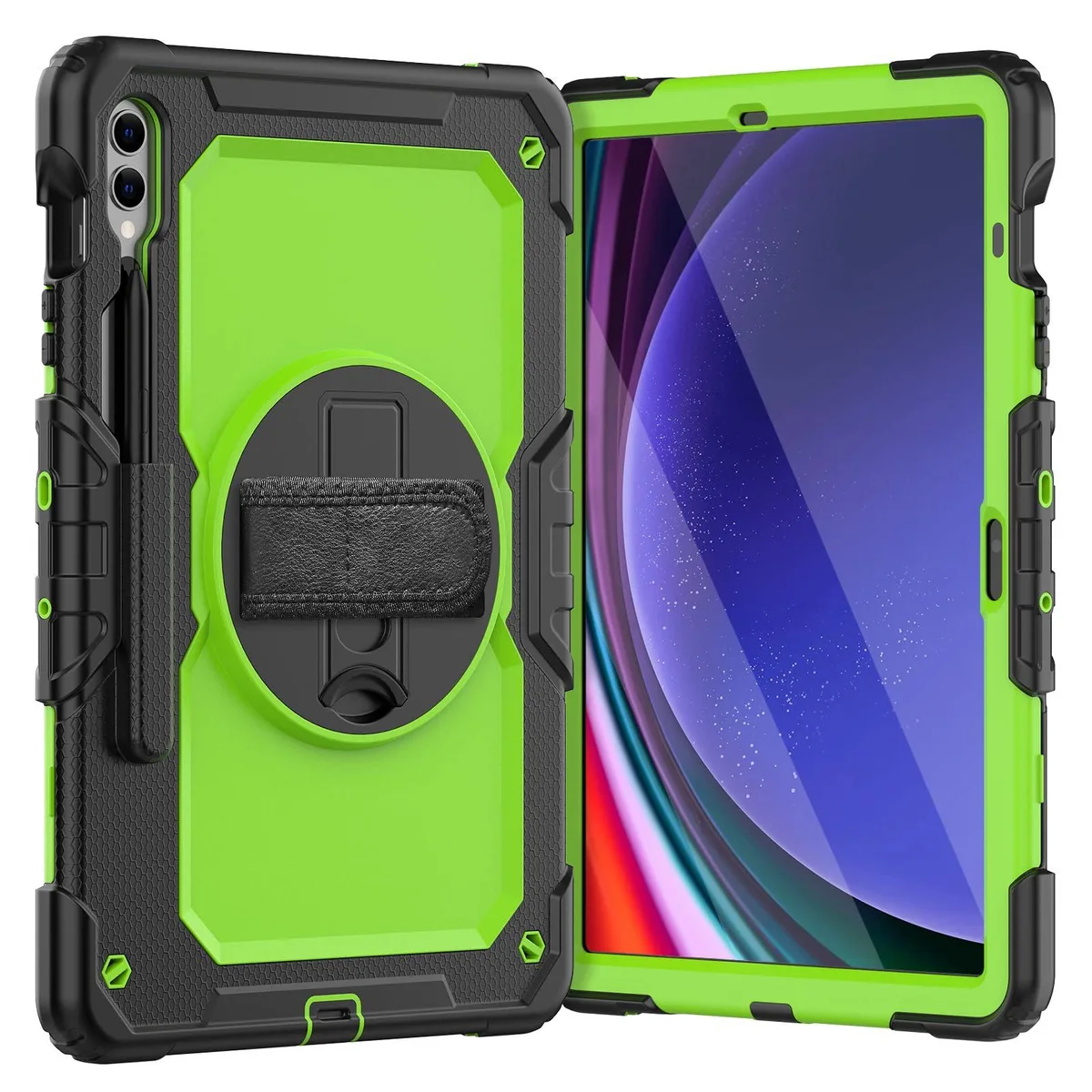 Timoom Timoom Heavy Duty Case GreenPC 12.4" for Galaxy Tab S10+/S9 FE+/S9+ 2024/2023 — product photo