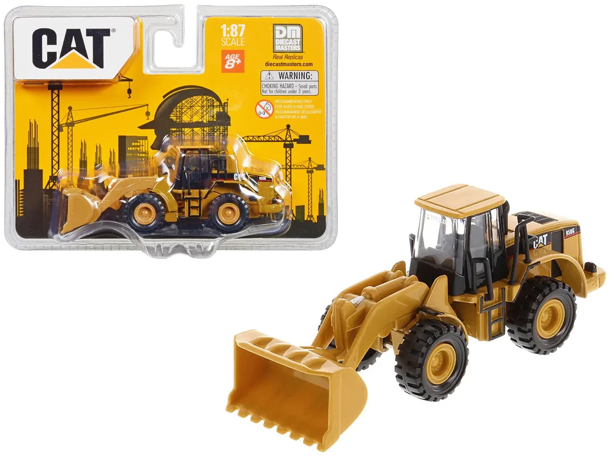 DieCast Masters DieCast Masters CAT 950G Series II Wheel Loader Yellow 1/87 Hobby Collectible — product photo