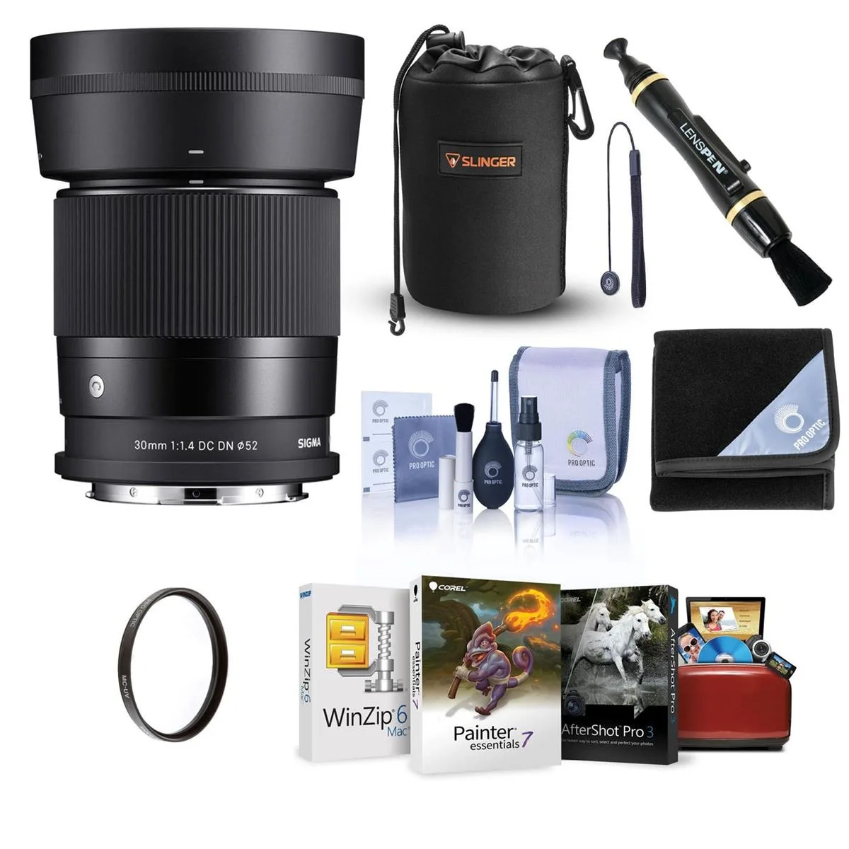 SIGMA SIGMA 30mm f/1.4 DC DN Contemporary Lens for L Mount — product photo