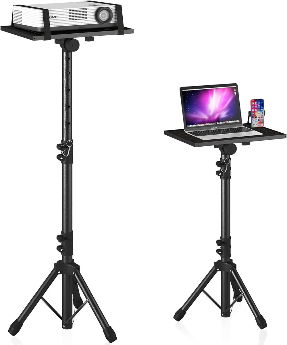 BFKK BFKK projector tripod stand 23.5-46.5" 22 lb black — product photo