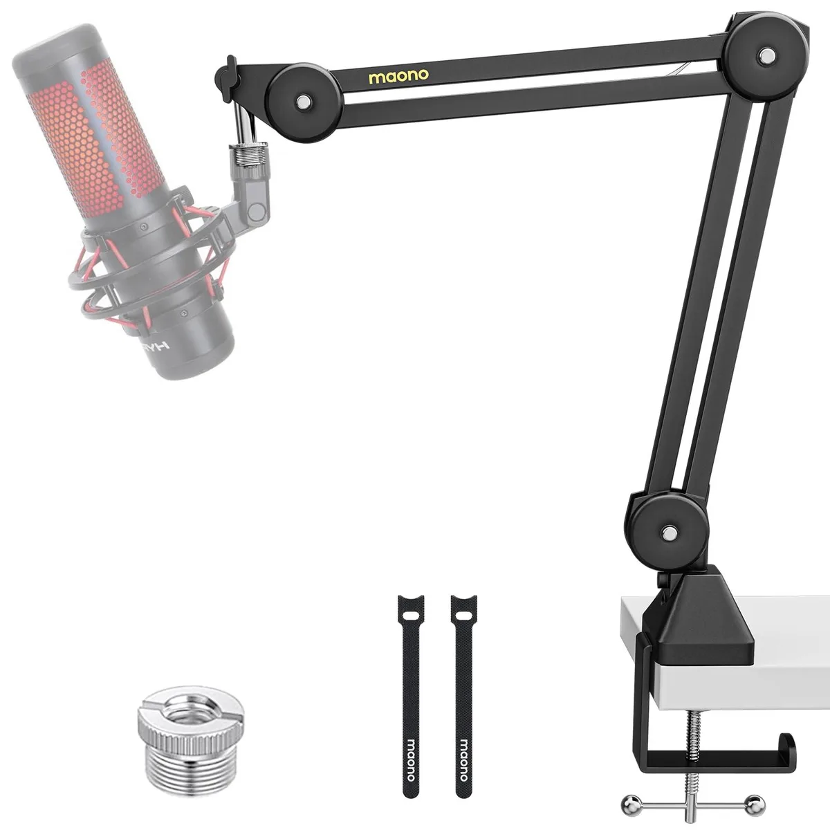 Maono BA37 Microphone Boom Arm 4.8lb Load 29.6in Reach — product photo