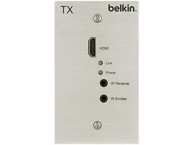 Belkin Belkin HDBT-WP-100MTX HDMI wall-plate repeater 100 m 1080P — product photo