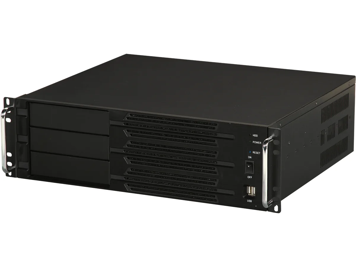 Athena Power Athena Power RM-3U300P608 3U Rackmount Server Chassis 600W Bronze — product photo