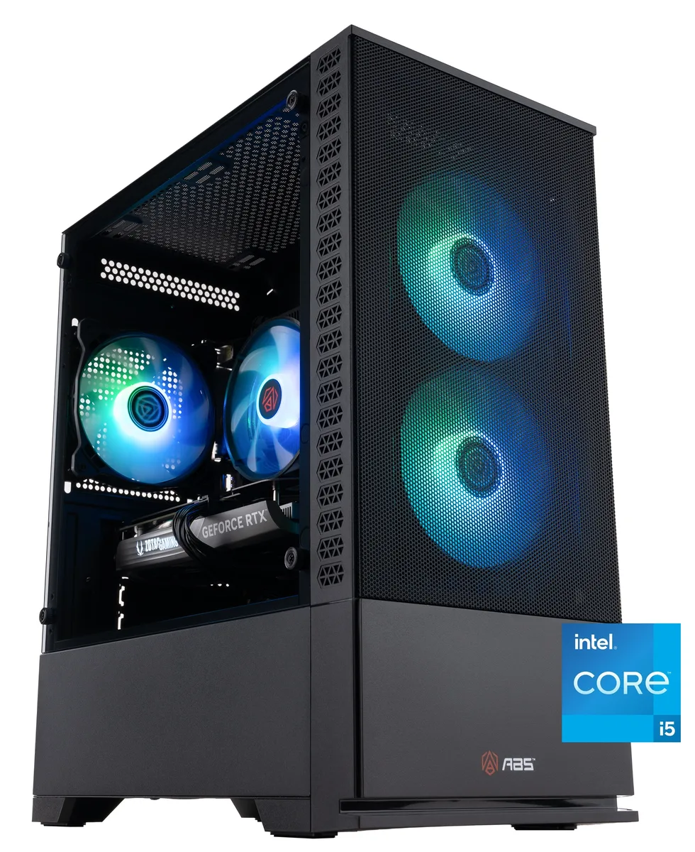ABS ABS CA14400F4060 gaming PC i5-14400F RTX 4060 32GB 1TB refurbished — product photo