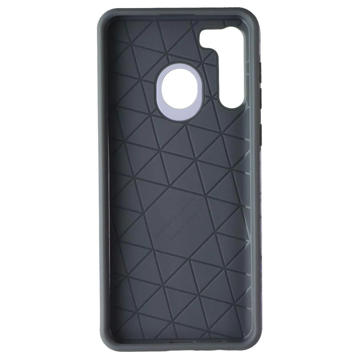 Mybat Mybat Fuse Hybrid Dual-Layer Case for Samsung Galaxy A21 White Marble — product photo