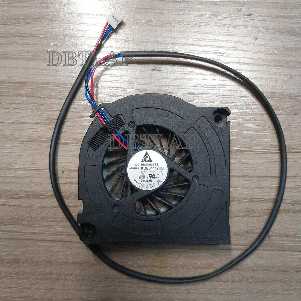 DBTLAP DBTLAP CPU Cooling Fan Delta KDB04112HB X02 12V .07A 3Pin laptop cooling pad — product photo