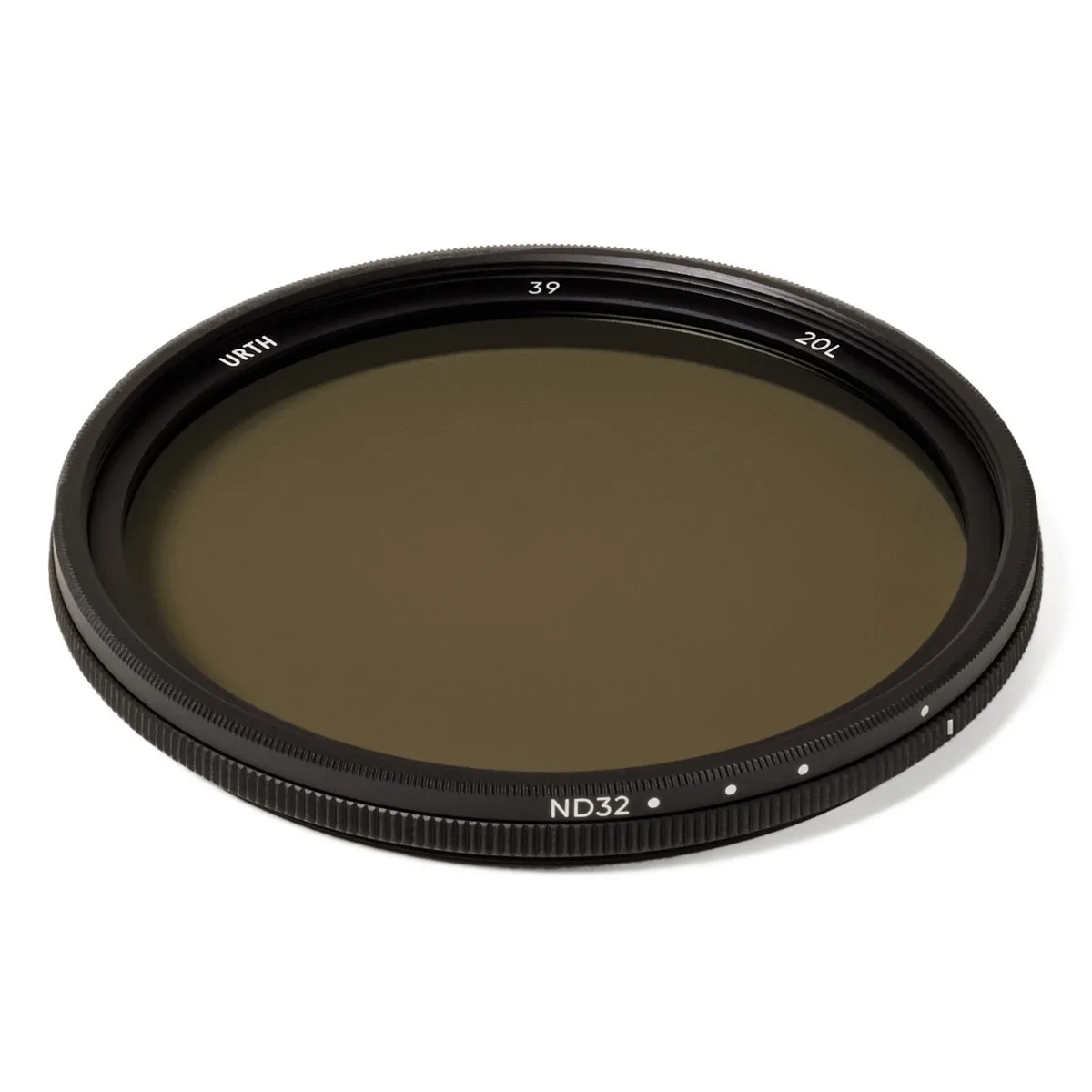 Urth 39mm circular variable ND filter with ultra-slim rim and double-threaded German SCHOTT B270 glass