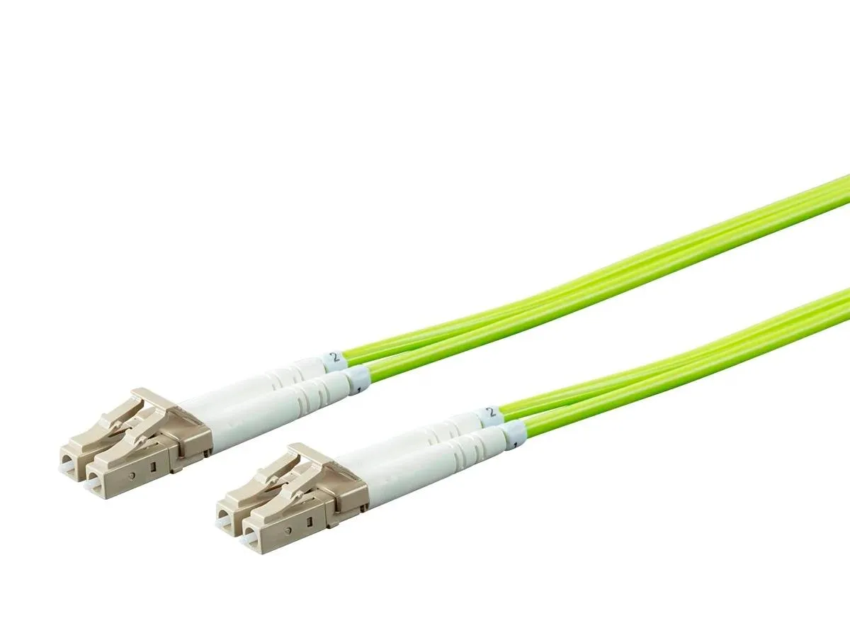 Monoprice Inc. Monoprice 133546 OM5 LC/UPC Duplex Fibre Optic Cable 3m Green — product photo