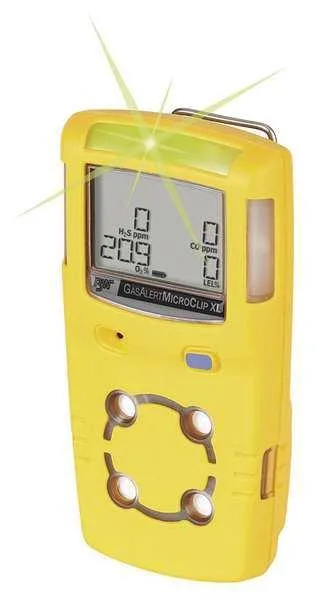 BW Technologies BW Technologies GasAlertMicroClip XL 4-Gas Detector MCXL-XWHM-Y-NA — product photo