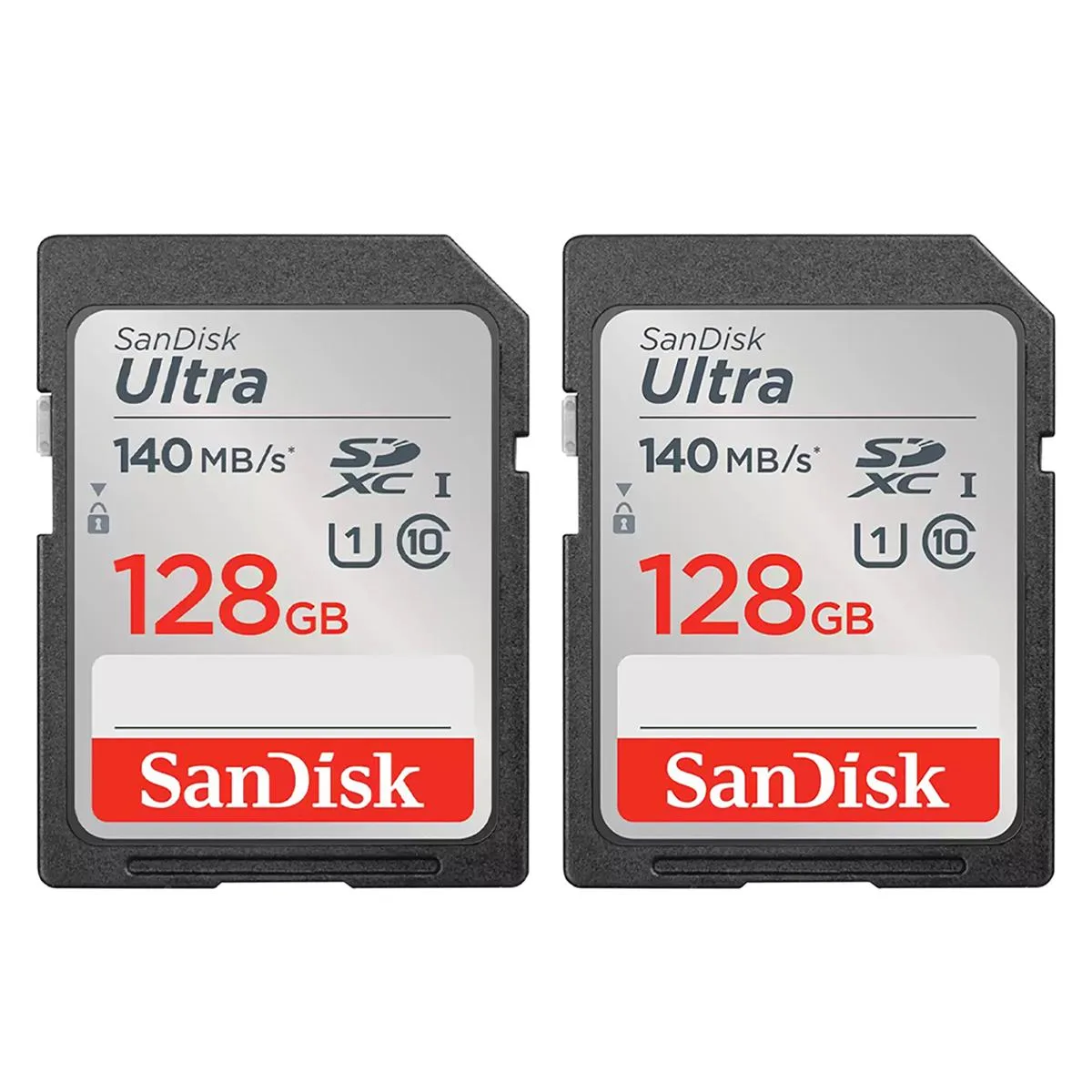 SanDisk SanDisk Ultra SDHC/SDXC UHS-I 128GB Bundle memory cards — product photo