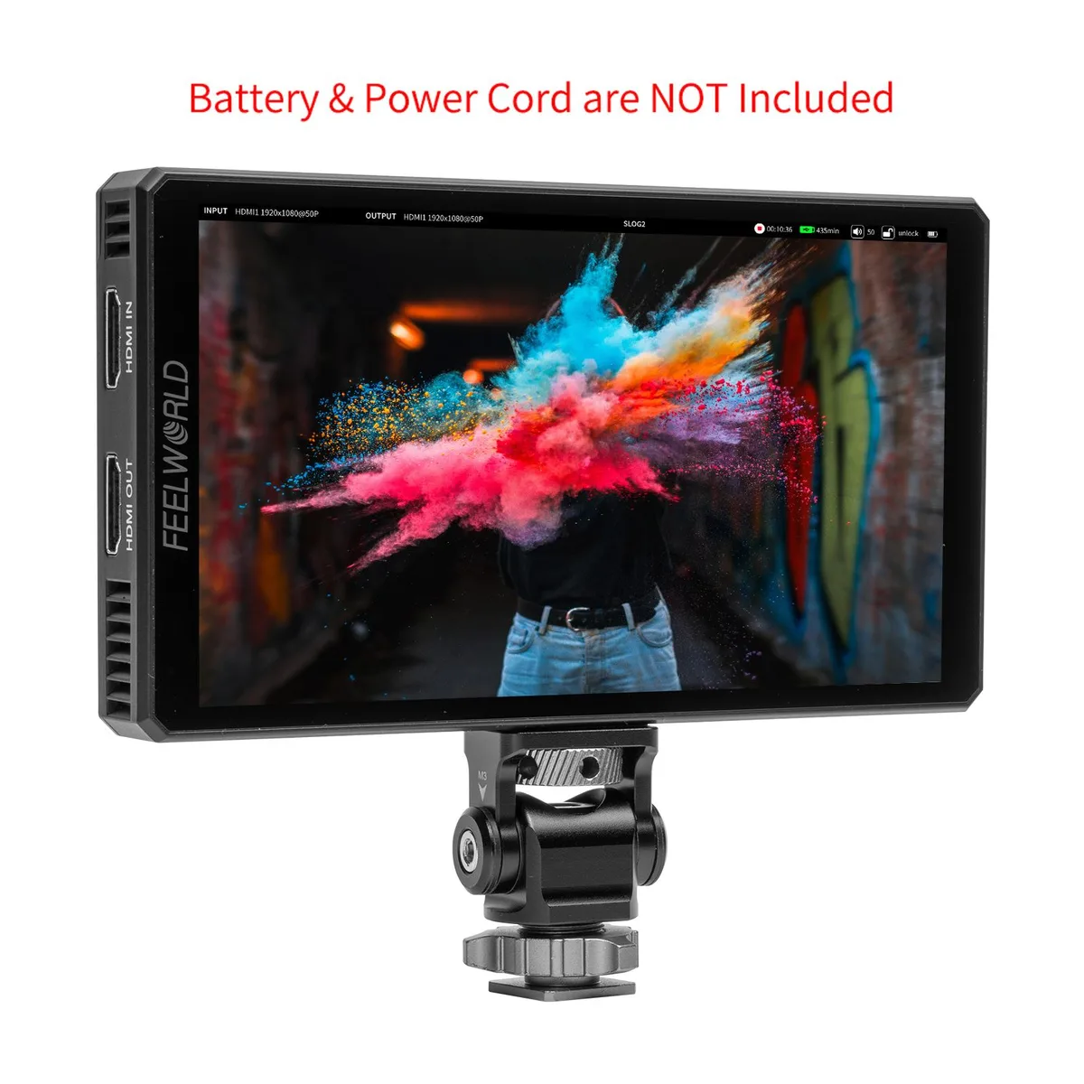 Feelworld Feelworld CUT6S 6-inch Recording Monitor 1920x1080 Touch Screen USB2.0 HDMI SDI LUT — product photo