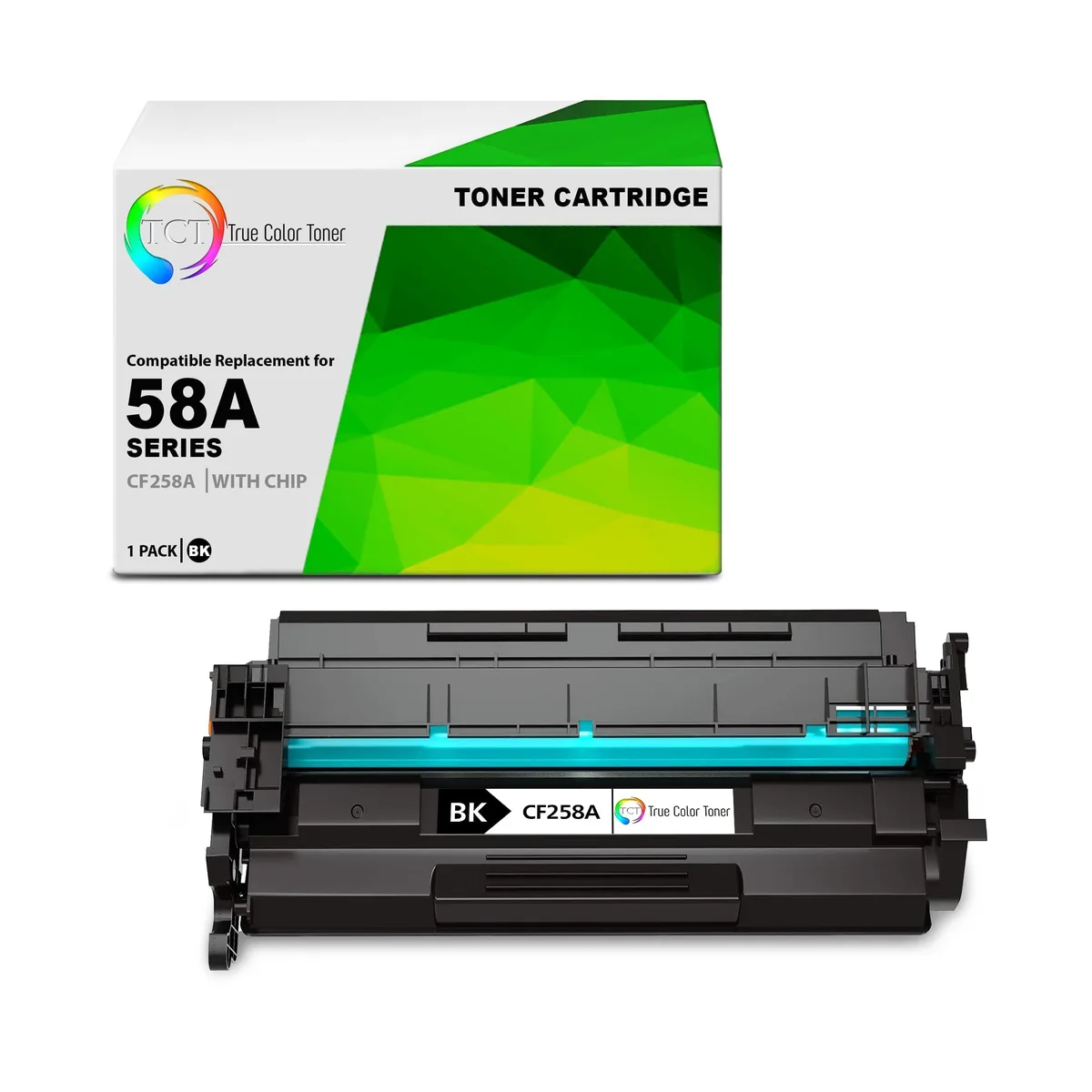 True Color Toner True Color Toner CF258A Black Toner Cartridge 3000 Pages — product photo