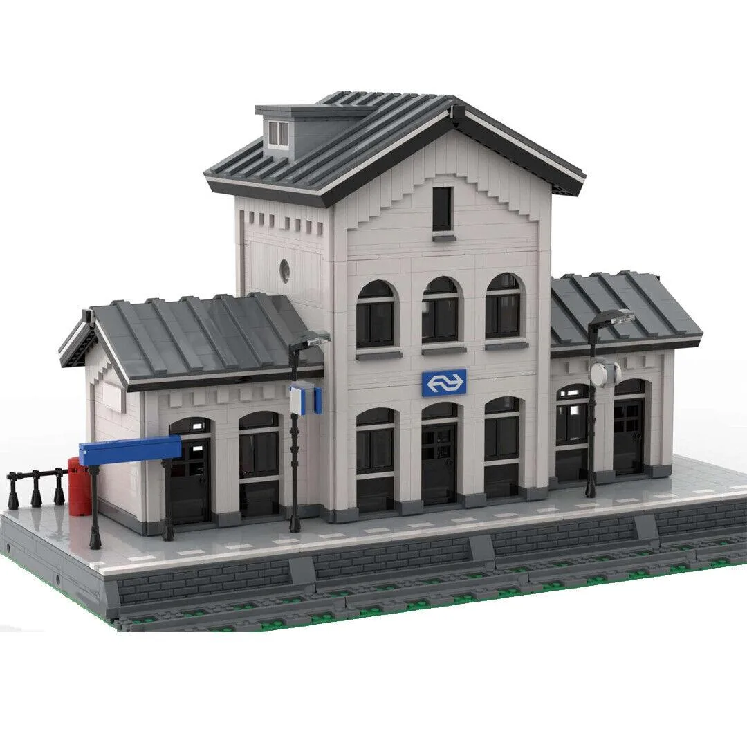 ZITIANYOUBUILD ZITIANYOUBUILD MOC-60485 Vught Train Station 2446 Parts — product photo