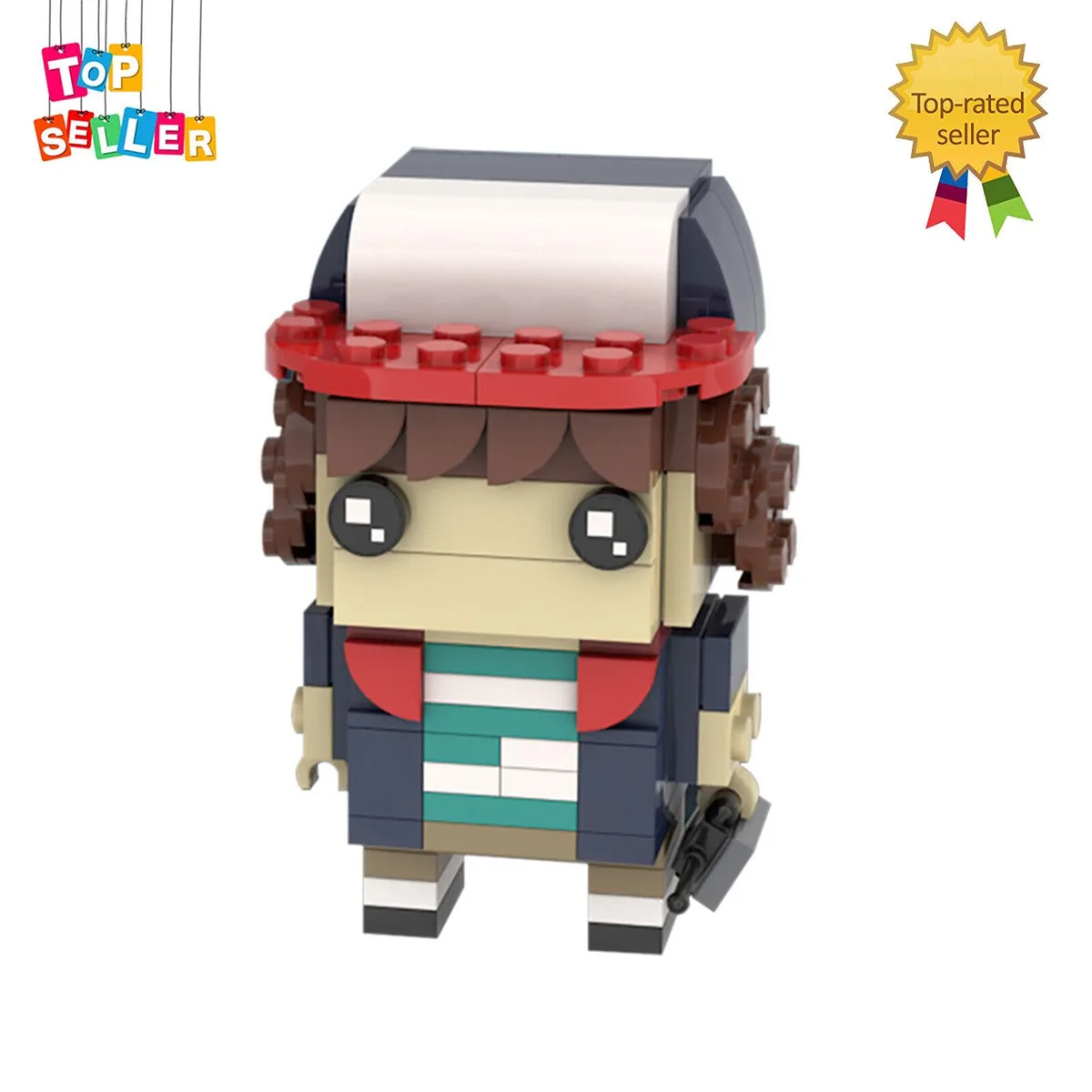 ZITIANYOUBUILD ZITIANYOUBUILD Dustin Character Building Toy 110 Pieces — product photo