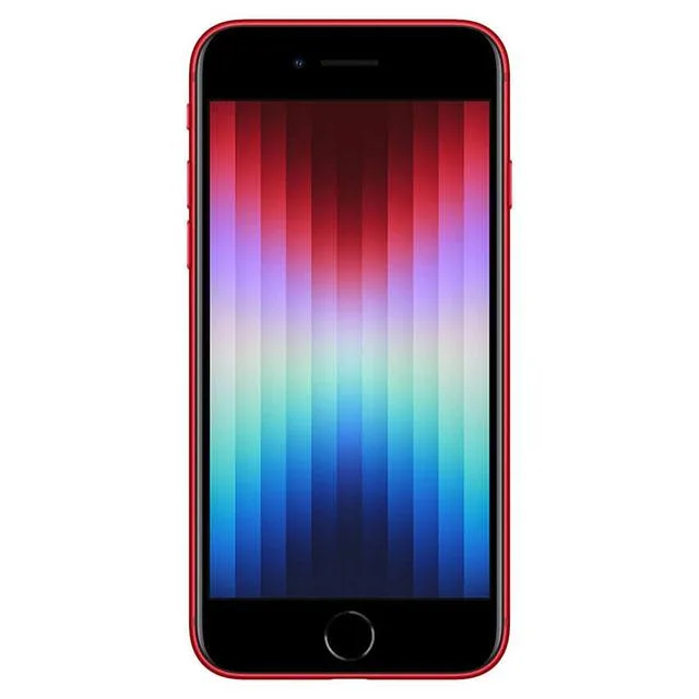 Apple Apple iPhone SE A2595 128GB Red cell phones - unlocked — product photo