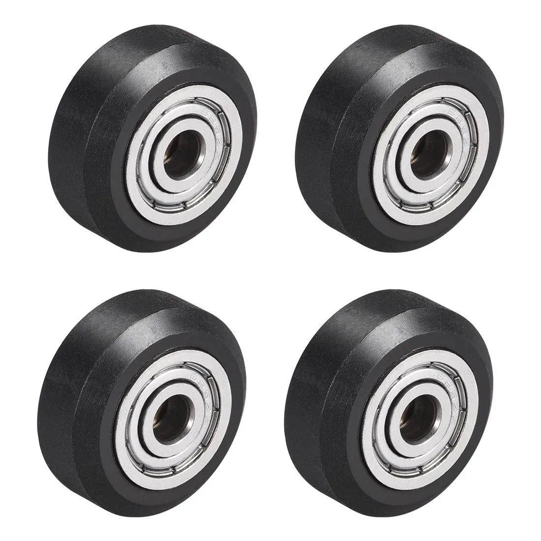 Unique-Bargains Unique-Bargains POM V Wheel with Bearing 24mm OD 4pcs — product photo