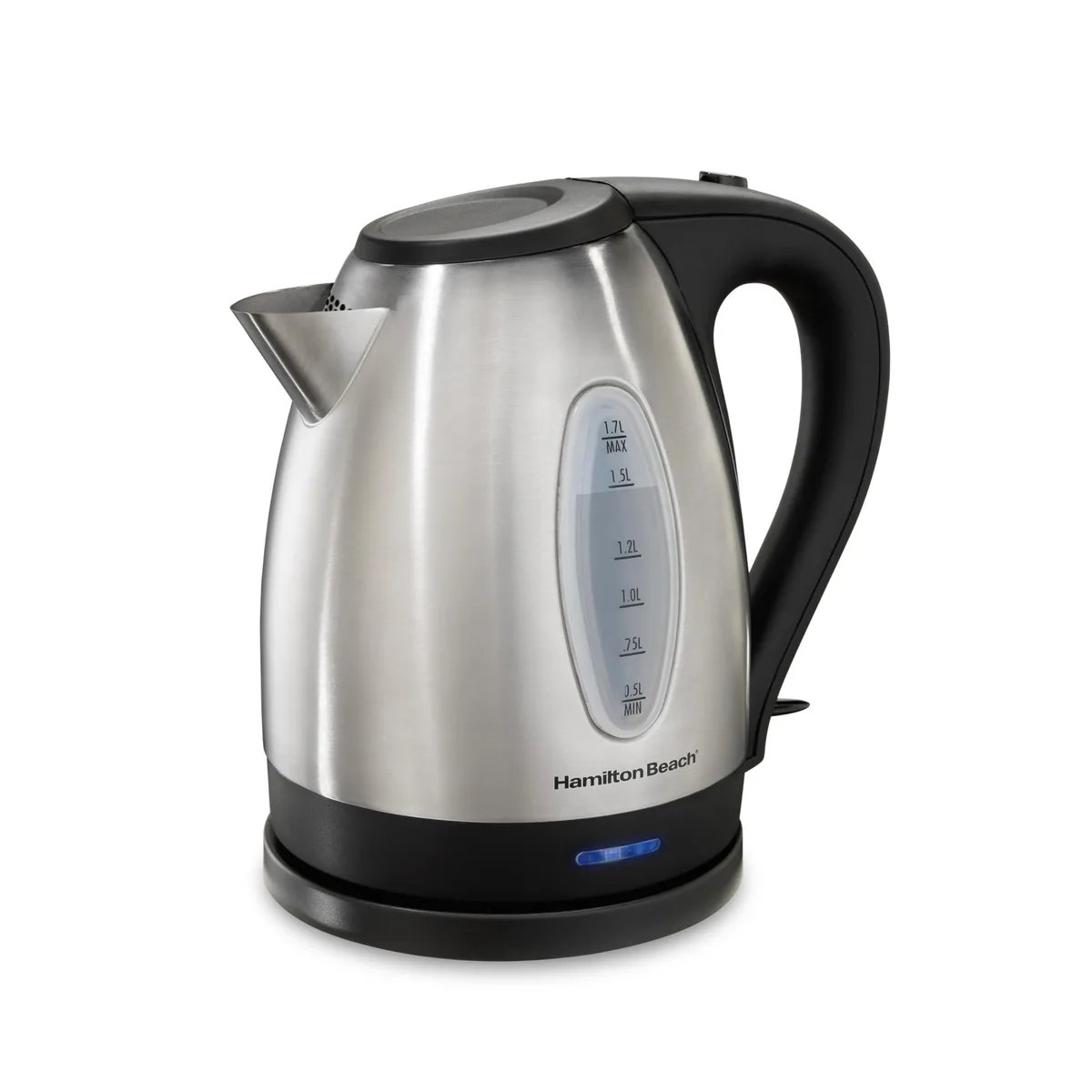  Hamilton Beach Electric Tea Kettle 1.7 L 1500 W Stainless Steel 40880G — product photo