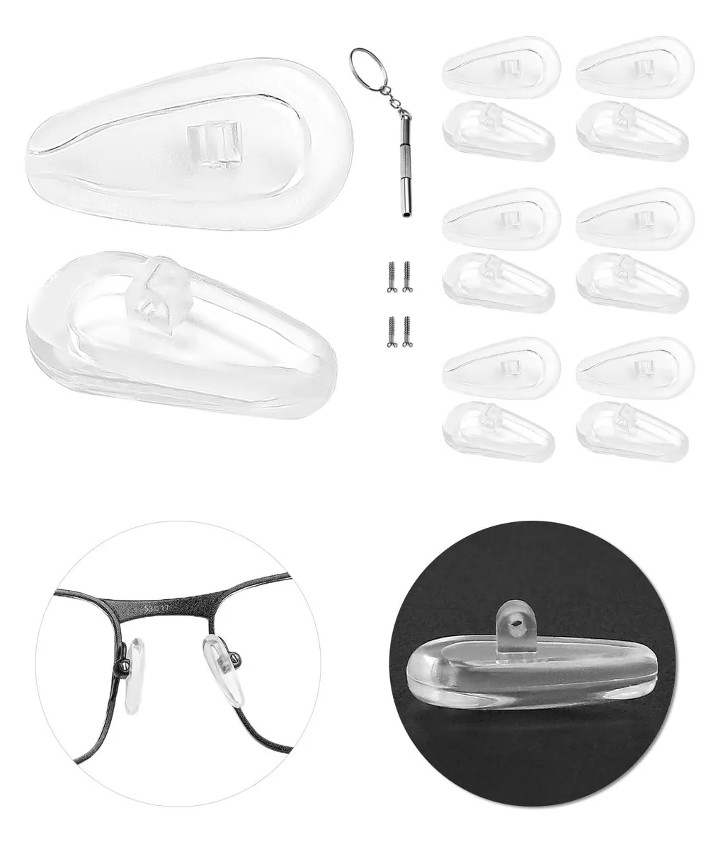  LenzProse PROSE.6P.ScrewIn3NP eyeglass frame 6 Pair Clear Screw-in — product photo