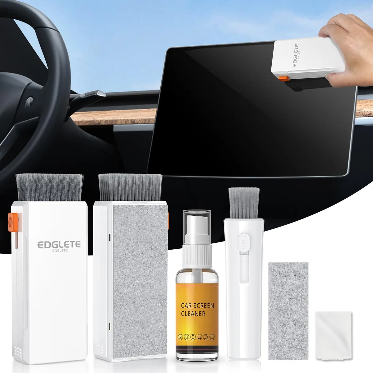  Edglete GW023 Interior Care Kit 100% safe spray 2mm pad — product photo