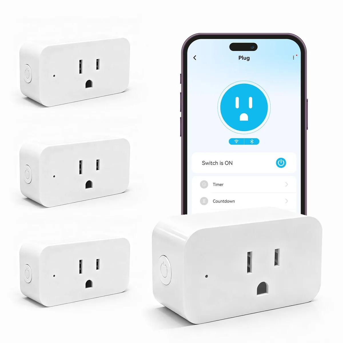  TP-LINK FCZ040 smart plug 15A 1800W 2.4GHz WiFi Bluetooth — product photo