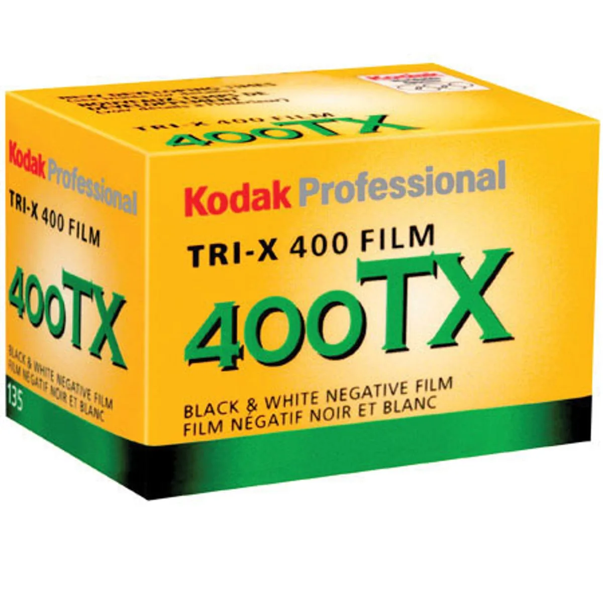 Kodak Kodak Tri-X Pan 400 TX-Pan B&W Negative Film ISO 400 35mm 36 Exposure — product photo