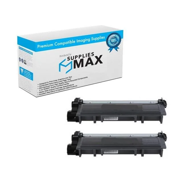 SuppliesMax SuppliesMax Compatible Dell 469-5222J Black Jumbo Toner Cartridge 2 Pack 4000 Pages — product photo
