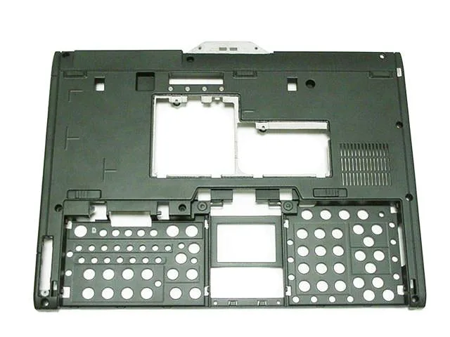 Dell Latitude XT bottom base cover assembly UU457 with WiFi switch and battery latch