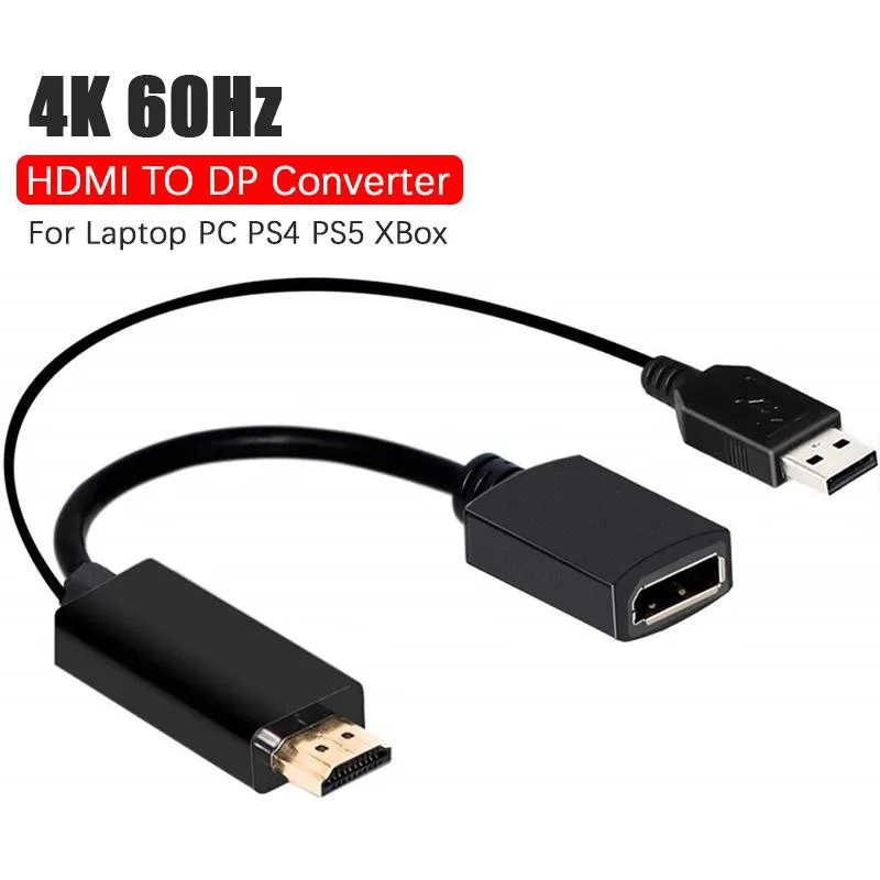 ESTONE ESTONE HDMI to DP 4K 60Hz Active Adapter USB Power (OZHD1) — product photo