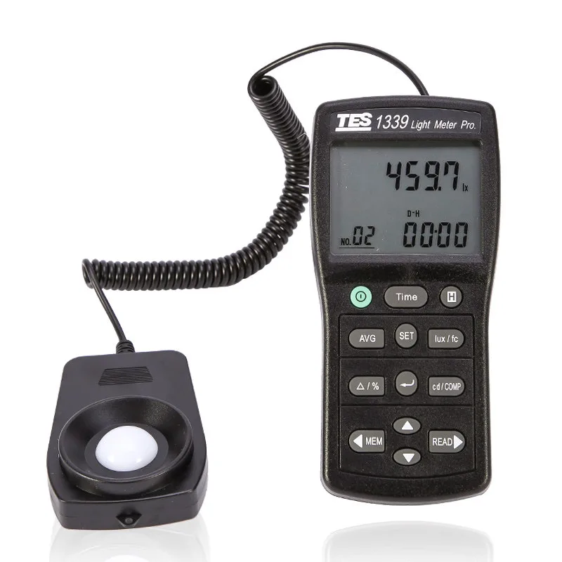 TES Electrical Electronic Corp. TES Electrical Electronic Corp. 1339 Digital Lux Light Meter 0.01-999900 Lux Autoranging — product photo