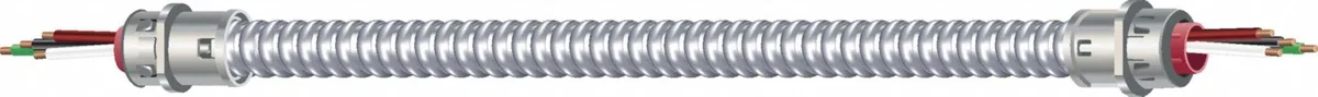 SOUTHWIRE COMPANY SOUTHWIRE COMPANY 55292015 Metal Clad Building Cable 14 AWG 3C with Ground 6 ft — product photo