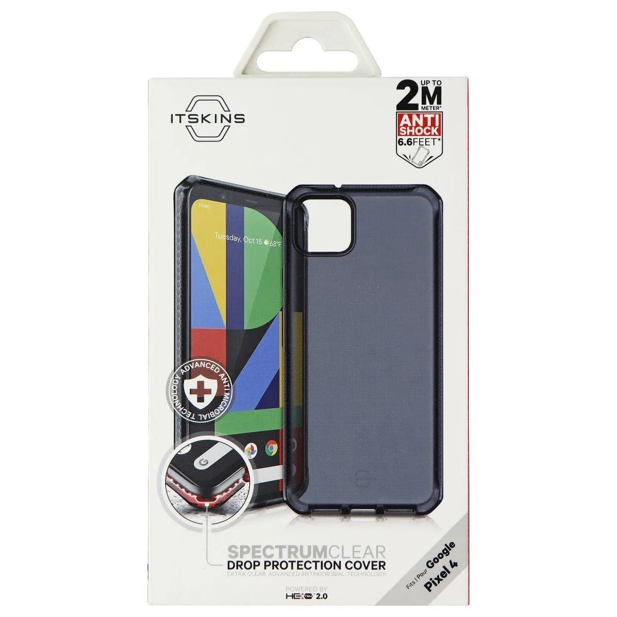 ITSKINS ITSKINS Spectrum Clear Case Google Pixel 4 Smoke — product photo