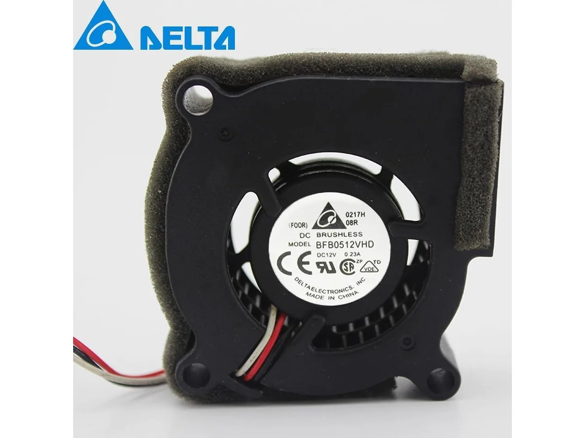 Fans Fans BFB0512VHD 5020 50x50x20mm 12V 0.23A centrifugal turbofan case fan — product photo