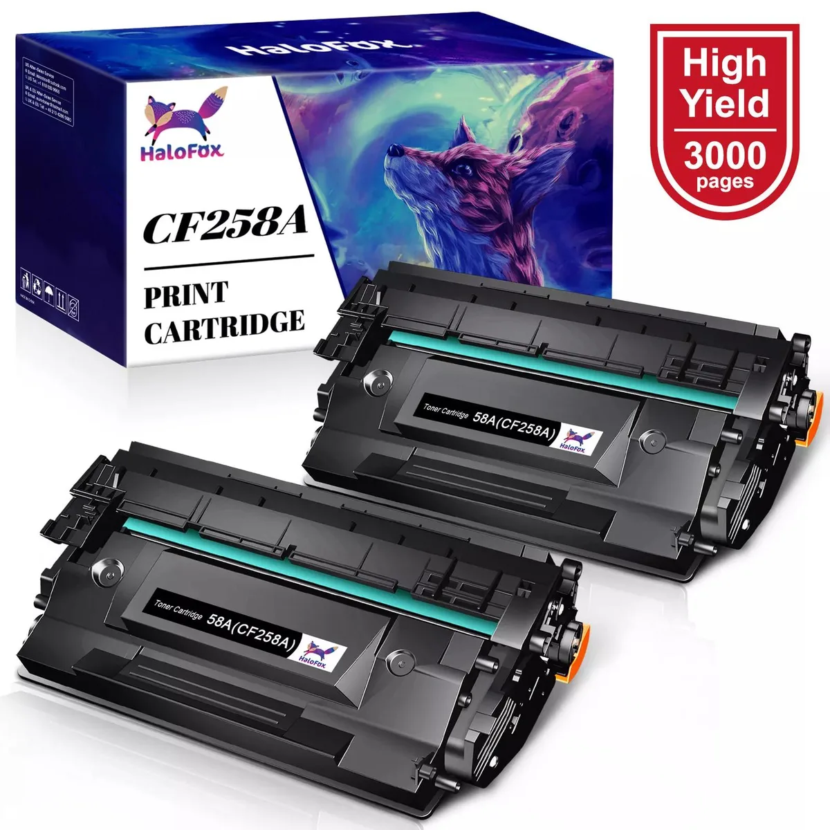 V4ink V4ink 2PK CF258A 58A Toner Cartridges No Chip — product photo