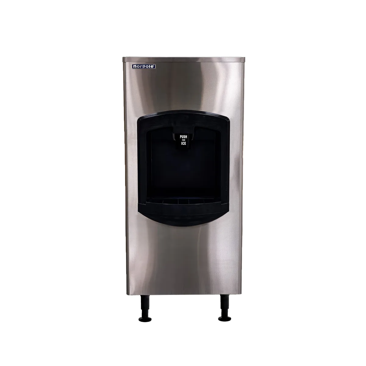 Magic Chef Magic Chef Commercial 500 lb Freestanding Ice Dispensing Bin Stainless Steel — product photo