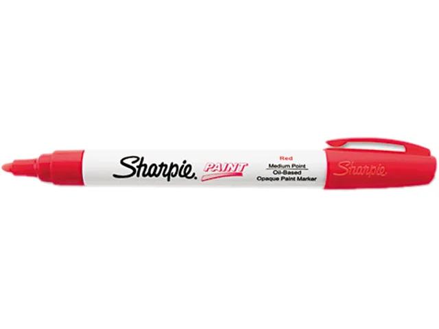 Sharpie Sharpie Permanent Paint Marker Medium Point Red — product photo